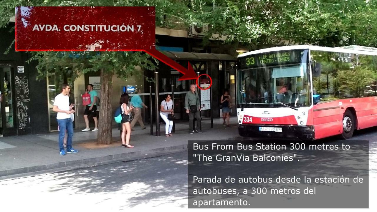 شقة Gran Via Balconies غرناطة المظهر الخارجي الصورة